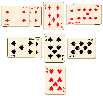 Dam kortspel omsättning med 66710