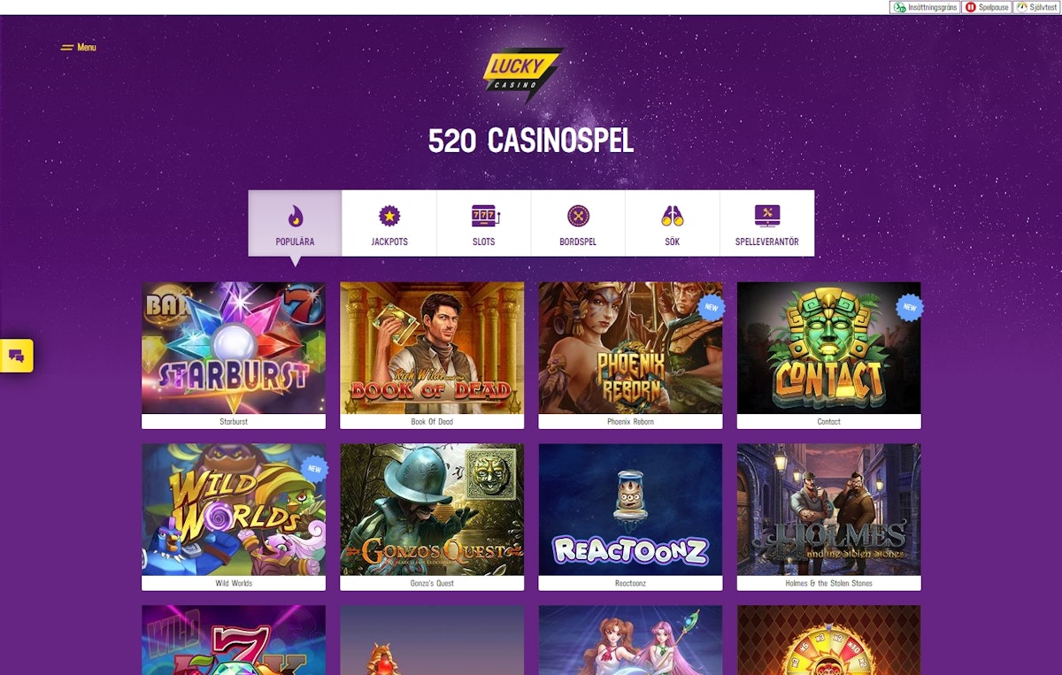 Casinospel på nätet Lucky 91726