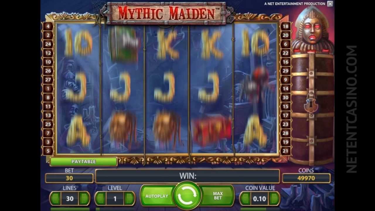 Norska spelsidor Mythic Maiden 31630